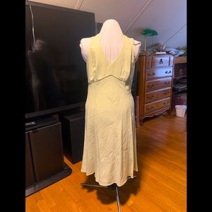 Ann Taylor Loft pale green spring dress